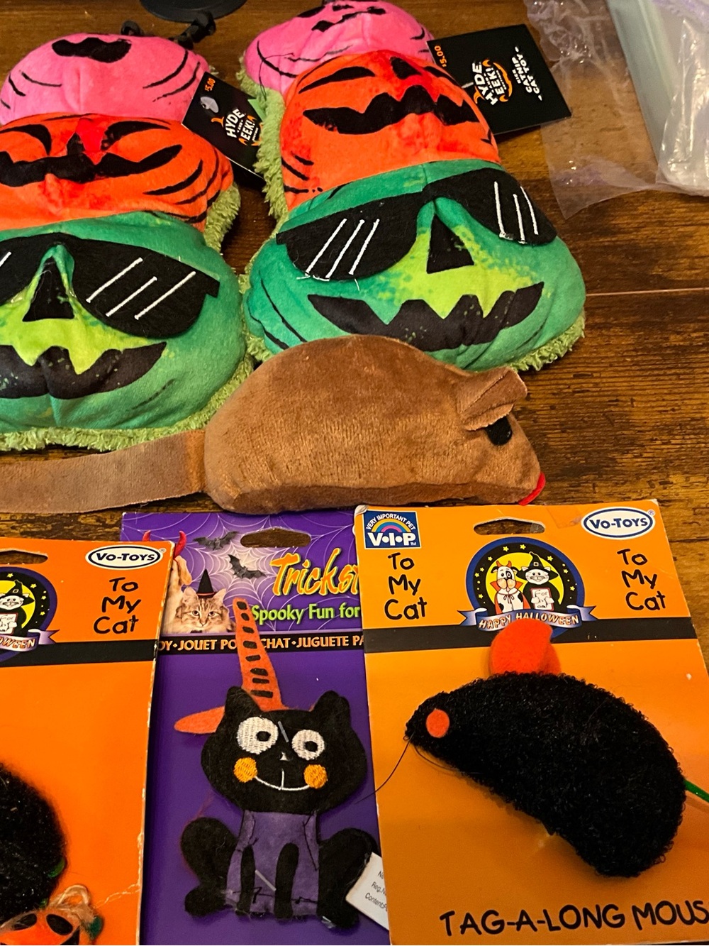 Lot Of 6 Halloween Spooky Cat Toys Including Valerian Root Mouse Brand New